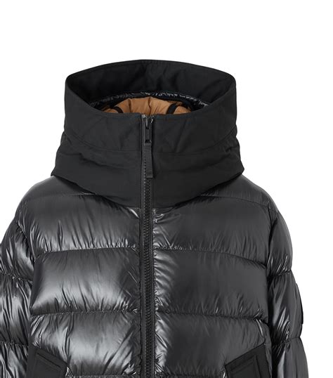 burberry black down jacket|burberry sleeveless puffer jacket.